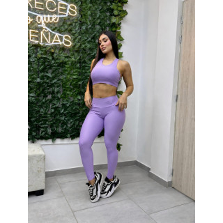 Lycra leggings + Suplex push-up top